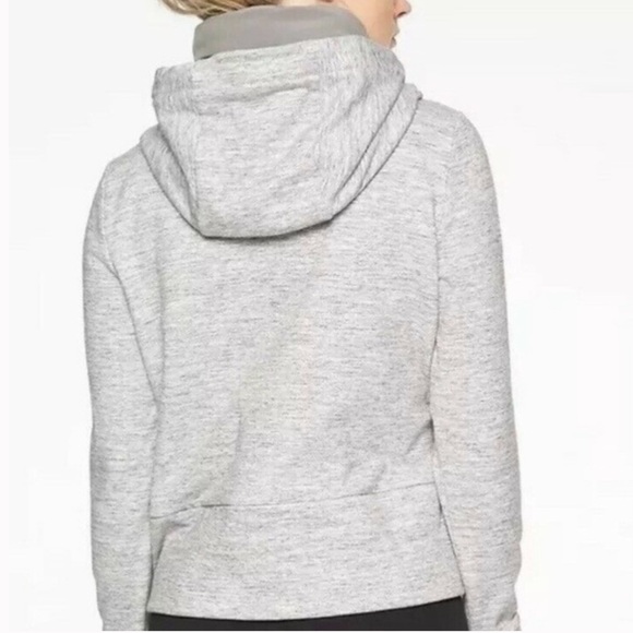 Athleta | Victory Primaloft Hoodie Light Grey Size XS - Picture 2 of 11
